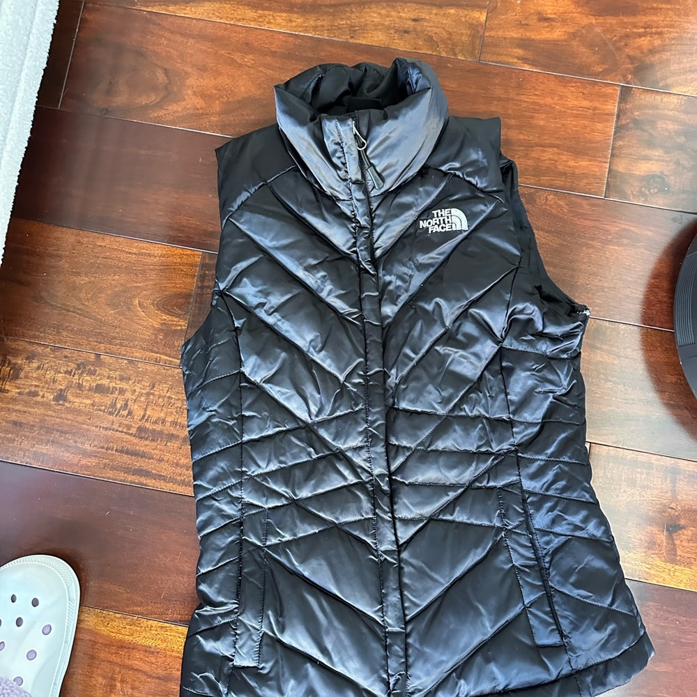 The North Face Black Puffer Vest